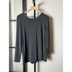 three dots Zip Back Top Size XL
